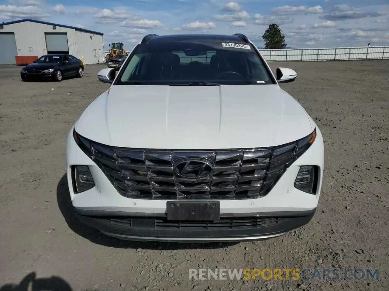 5 Photograph of a damaged car 5NMJECAE6NH161199 HYUNDAI TUCSON 2022
