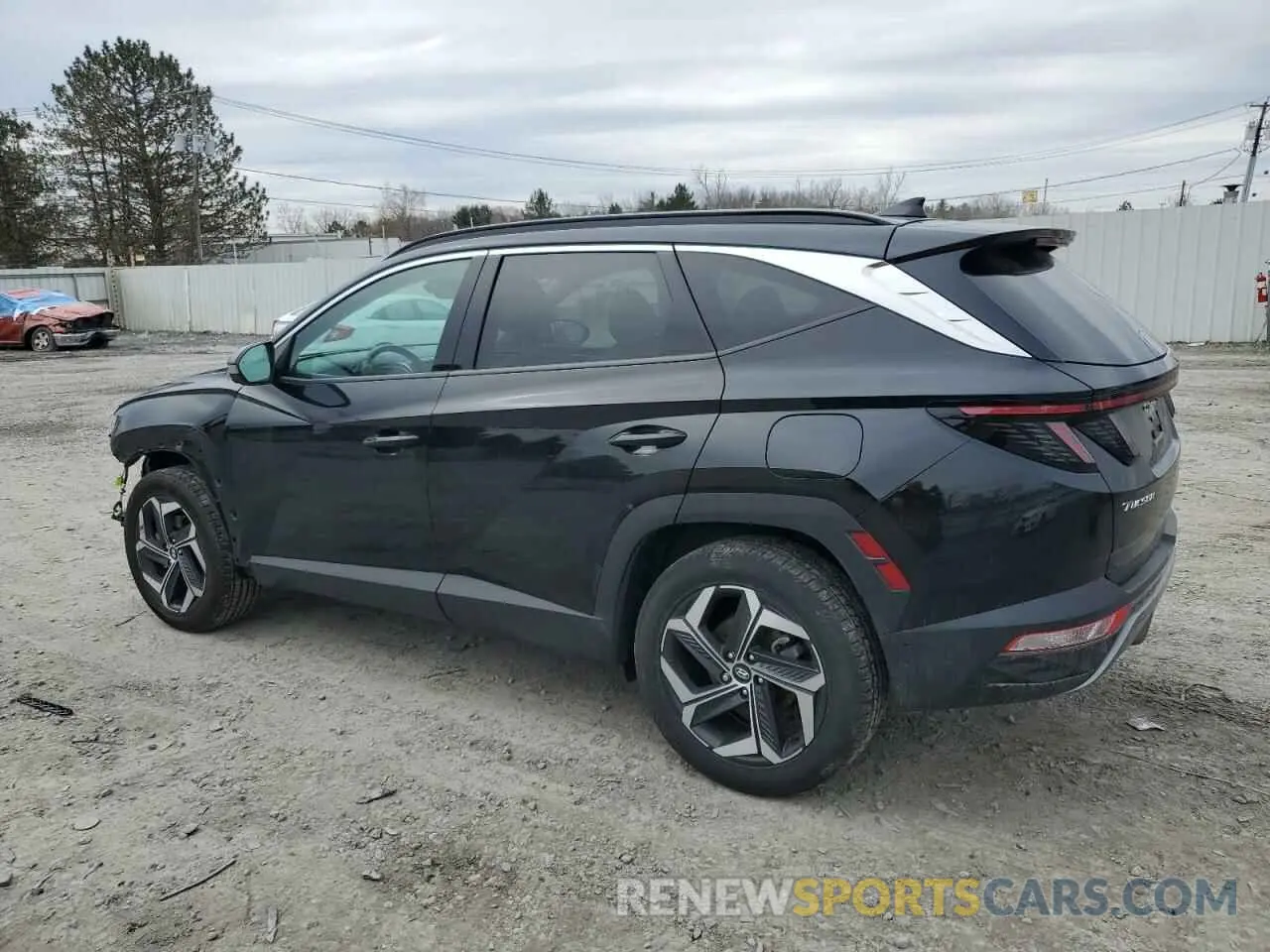 2 Photograph of a damaged car 5NMJECAE8NH105698 HYUNDAI TUCSON 2022