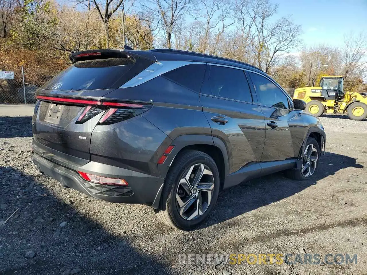 3 Photograph of a damaged car 5NMJECAE8NH113641 HYUNDAI TUCSON 2022