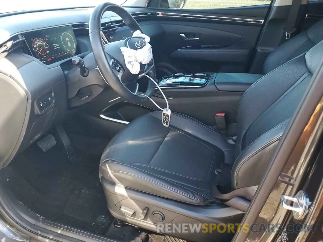 7 Photograph of a damaged car 5NMJECAE8NH113641 HYUNDAI TUCSON 2022