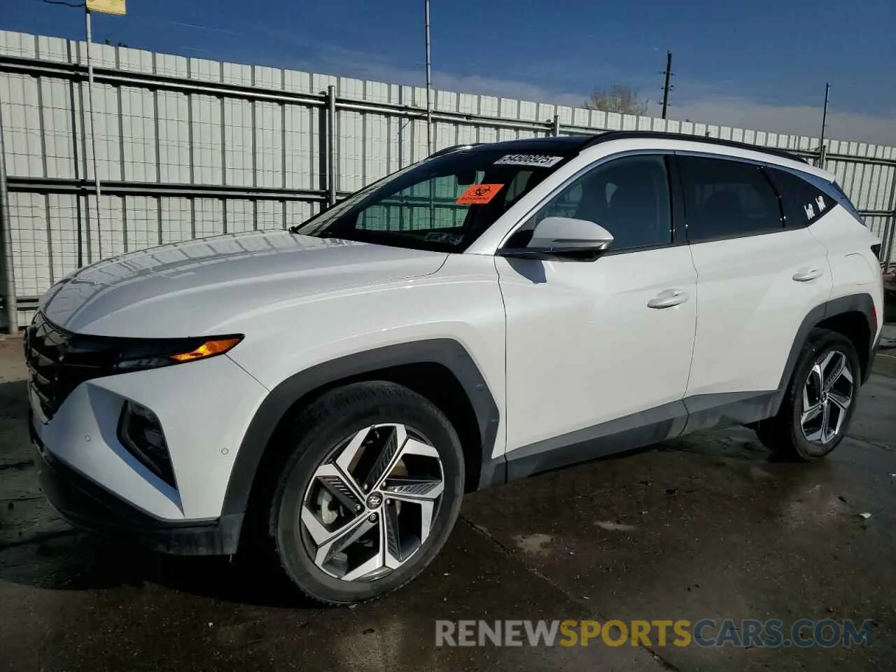 1 Фотография поврежденного автомобиля 5NMJECAEXNH050350 HYUNDAI TUCSON 2022