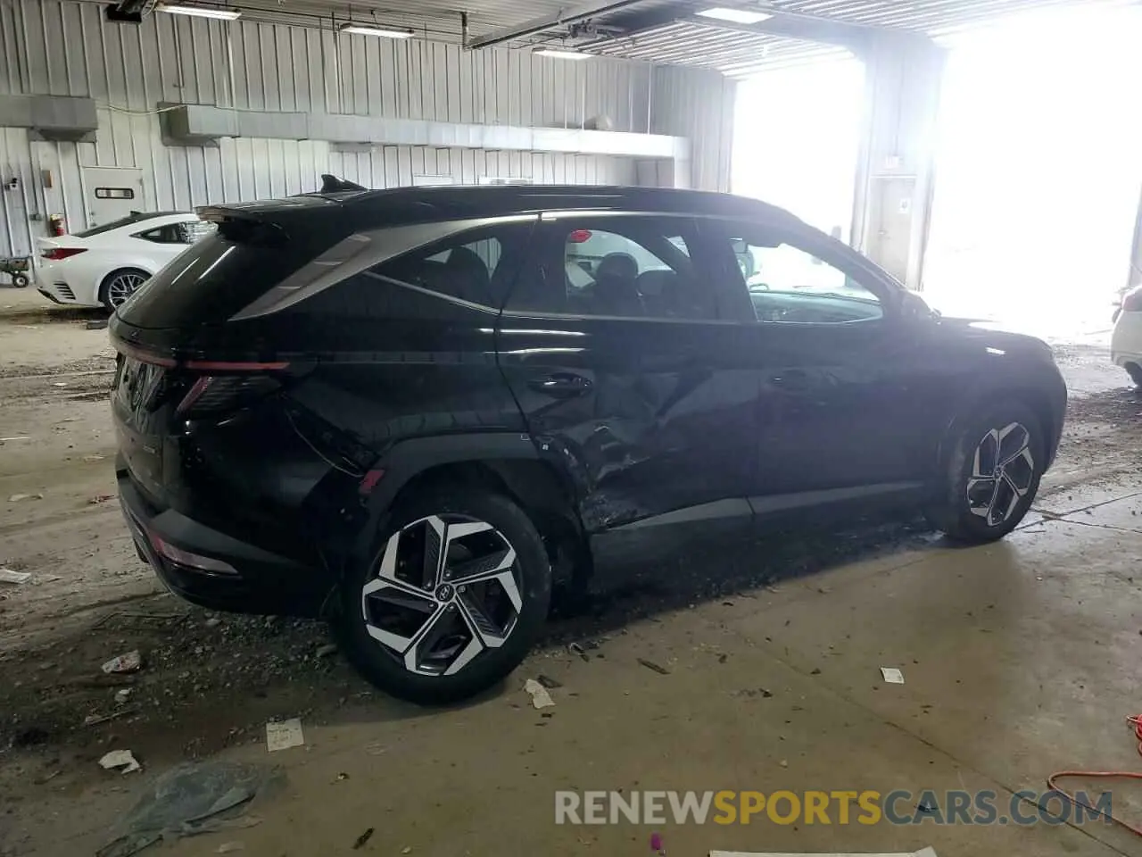 3 Фотография поврежденного автомобиля 5NMJECAEXNH061056 HYUNDAI TUCSON 2022