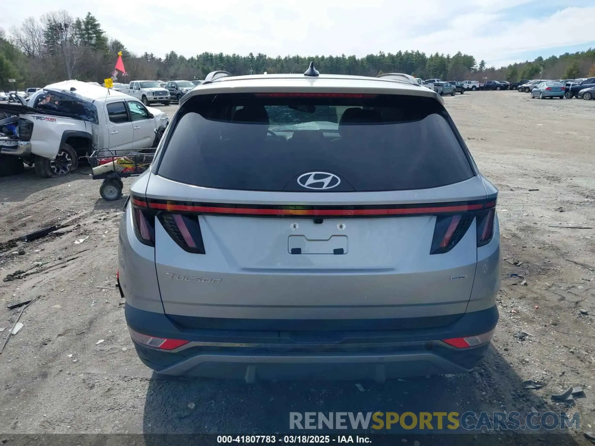 16 Фотография поврежденного автомобиля 5NMJECAEXNH106979 HYUNDAI TUCSON 2022