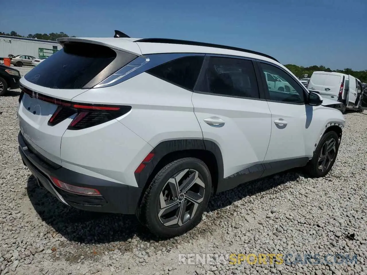 3 Photograph of a damaged car 5NMJF3AE2NH005982 HYUNDAI TUCSON 2022