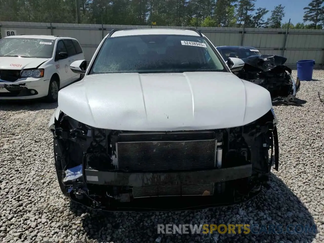 5 Photograph of a damaged car 5NMJF3AE2NH005982 HYUNDAI TUCSON 2022
