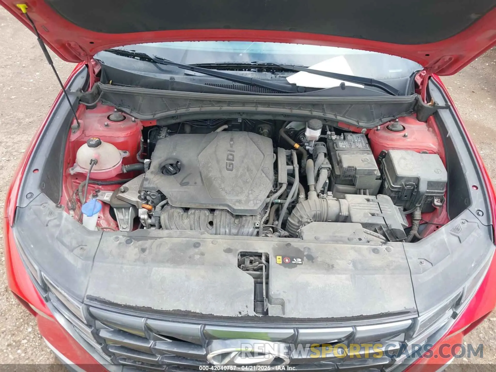 10 Photograph of a damaged car 5NMJF3AE2NH063462 HYUNDAI TUCSON 2022