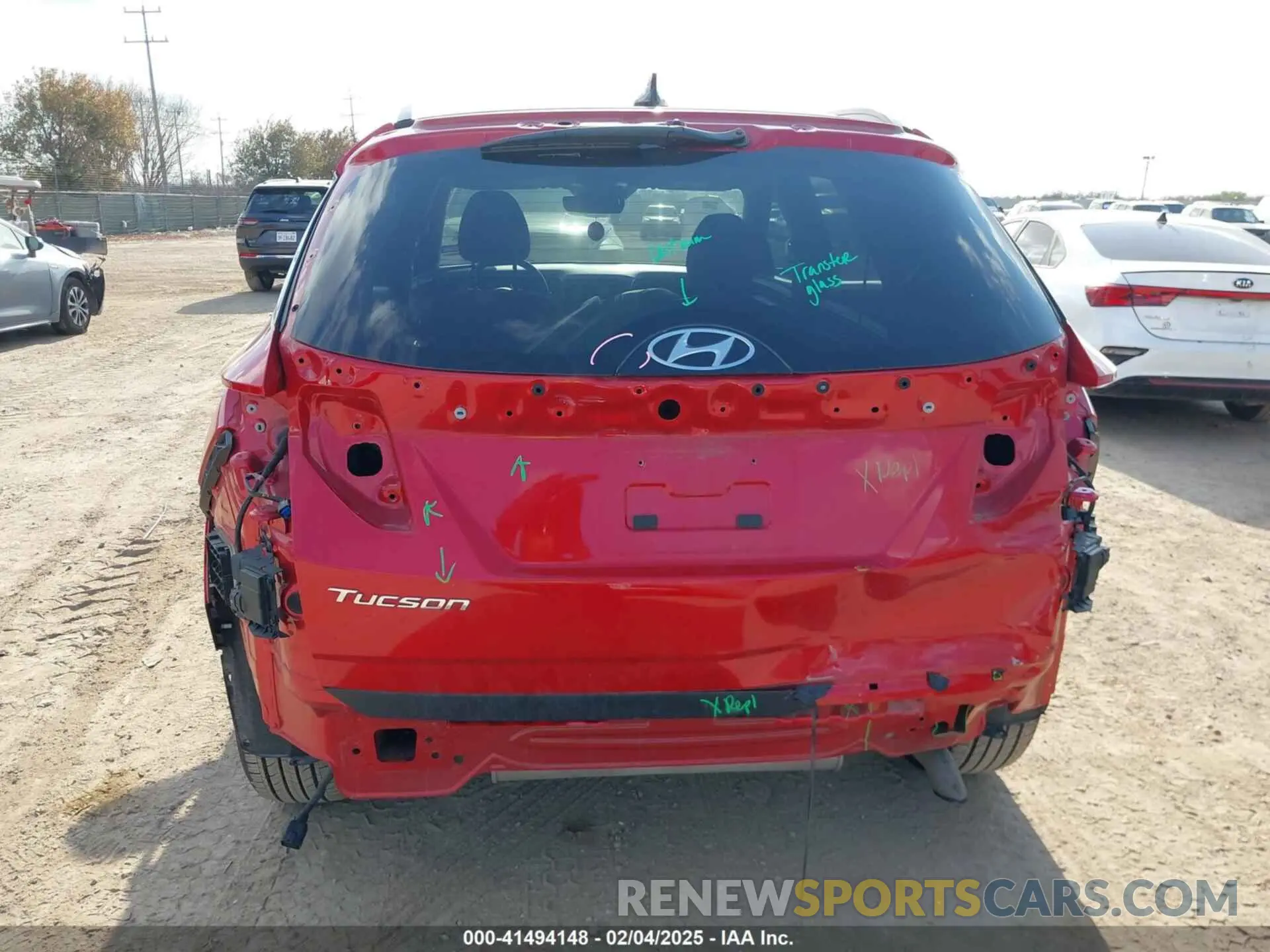 17 Фотография поврежденного автомобиля 5NMJF3AE3NH004727 HYUNDAI TUCSON 2022