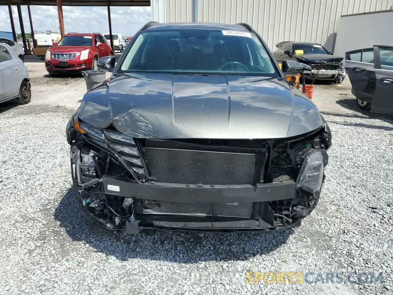 5 Photograph of a damaged car 5NMJF3AE3NH067374 HYUNDAI TUCSON 2022