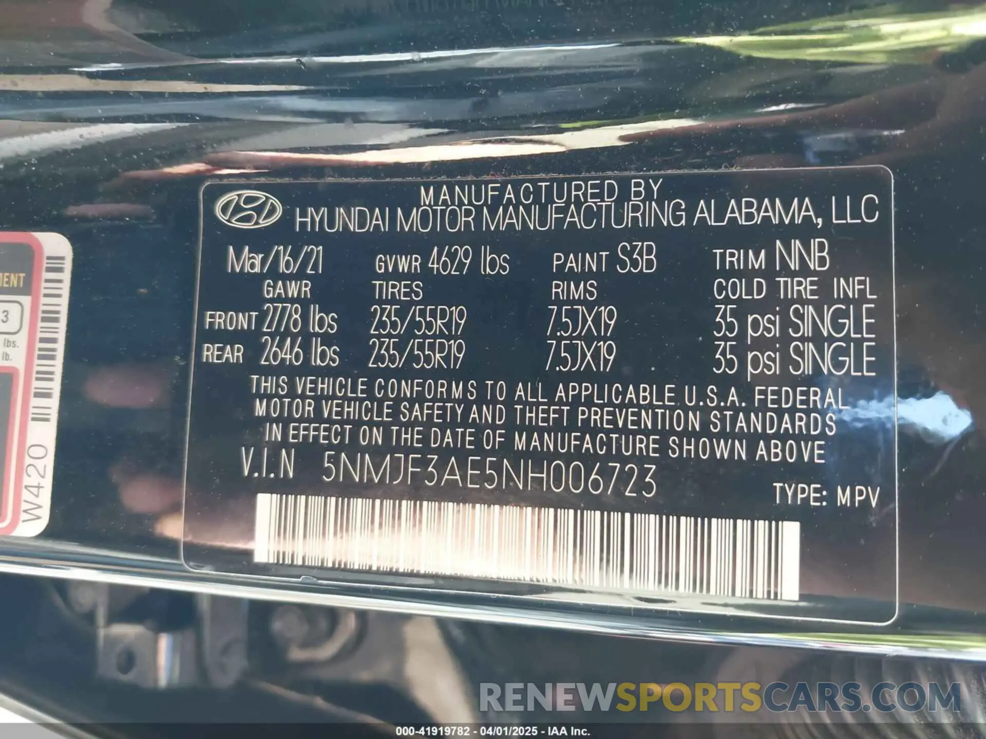 9 Фотография поврежденного автомобиля 5NMJF3AE5NH006723 HYUNDAI TUCSON 2022