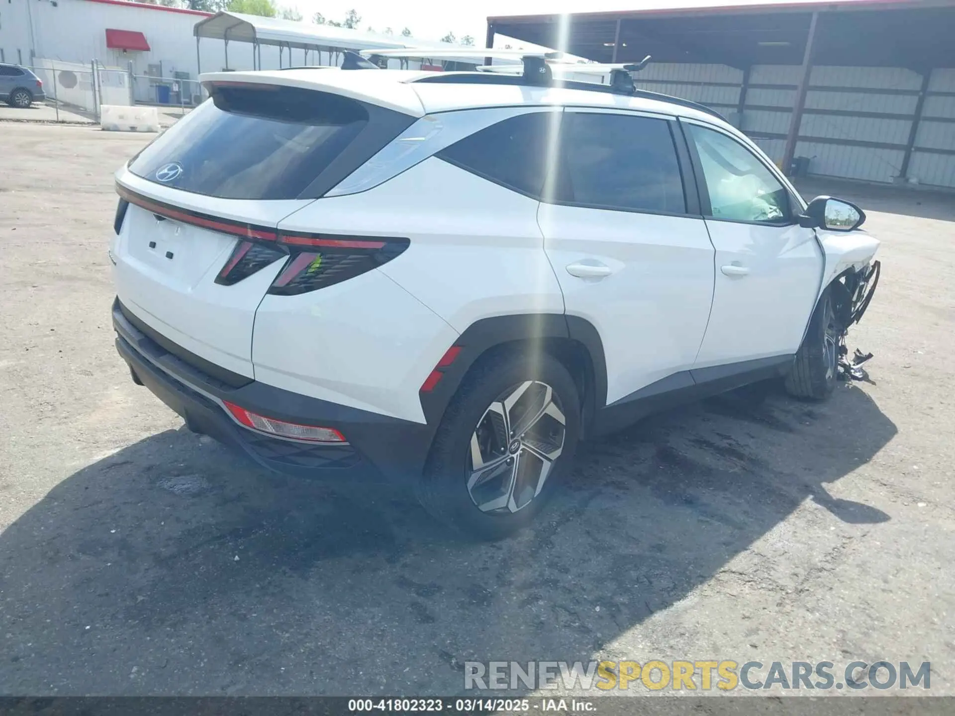 4 Фотография поврежденного автомобиля 5NMJF3AE7NH109495 HYUNDAI TUCSON 2022