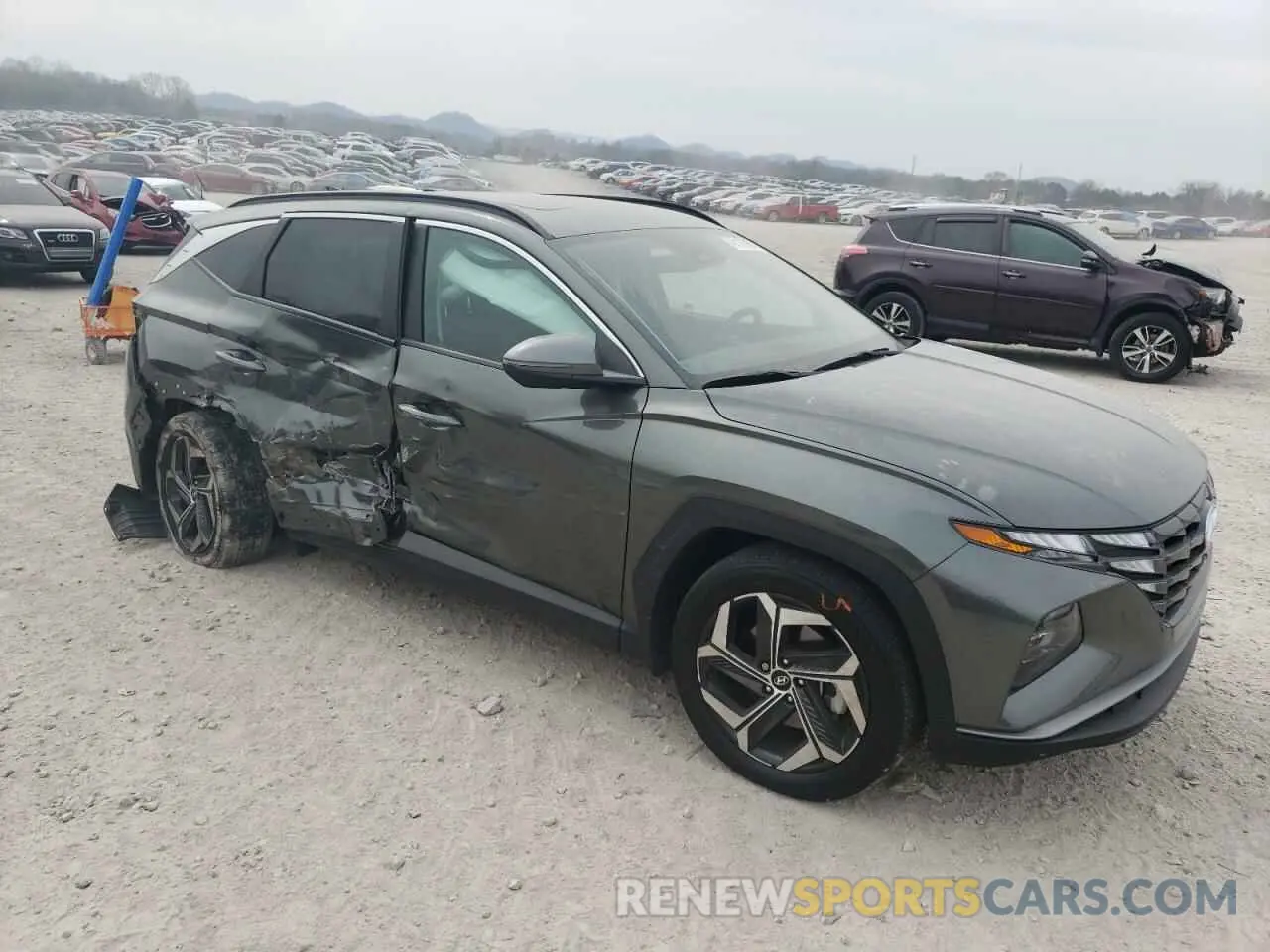 4 Фотография поврежденного автомобиля 5NMJF3AE8NH059724 HYUNDAI TUCSON 2022