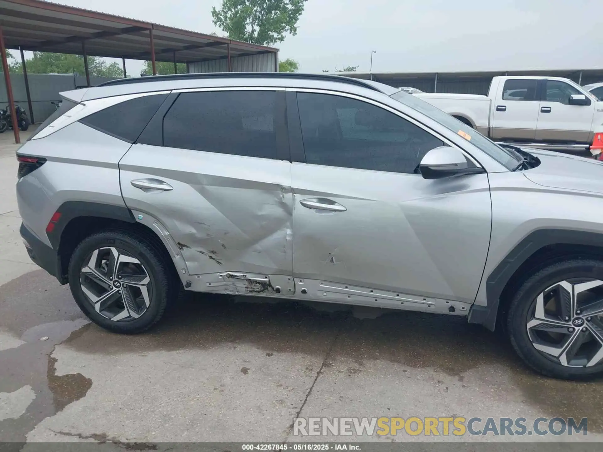 6 Photograph of a damaged car 5NMJFCAE1NH153444 HYUNDAI TUCSON 2022
