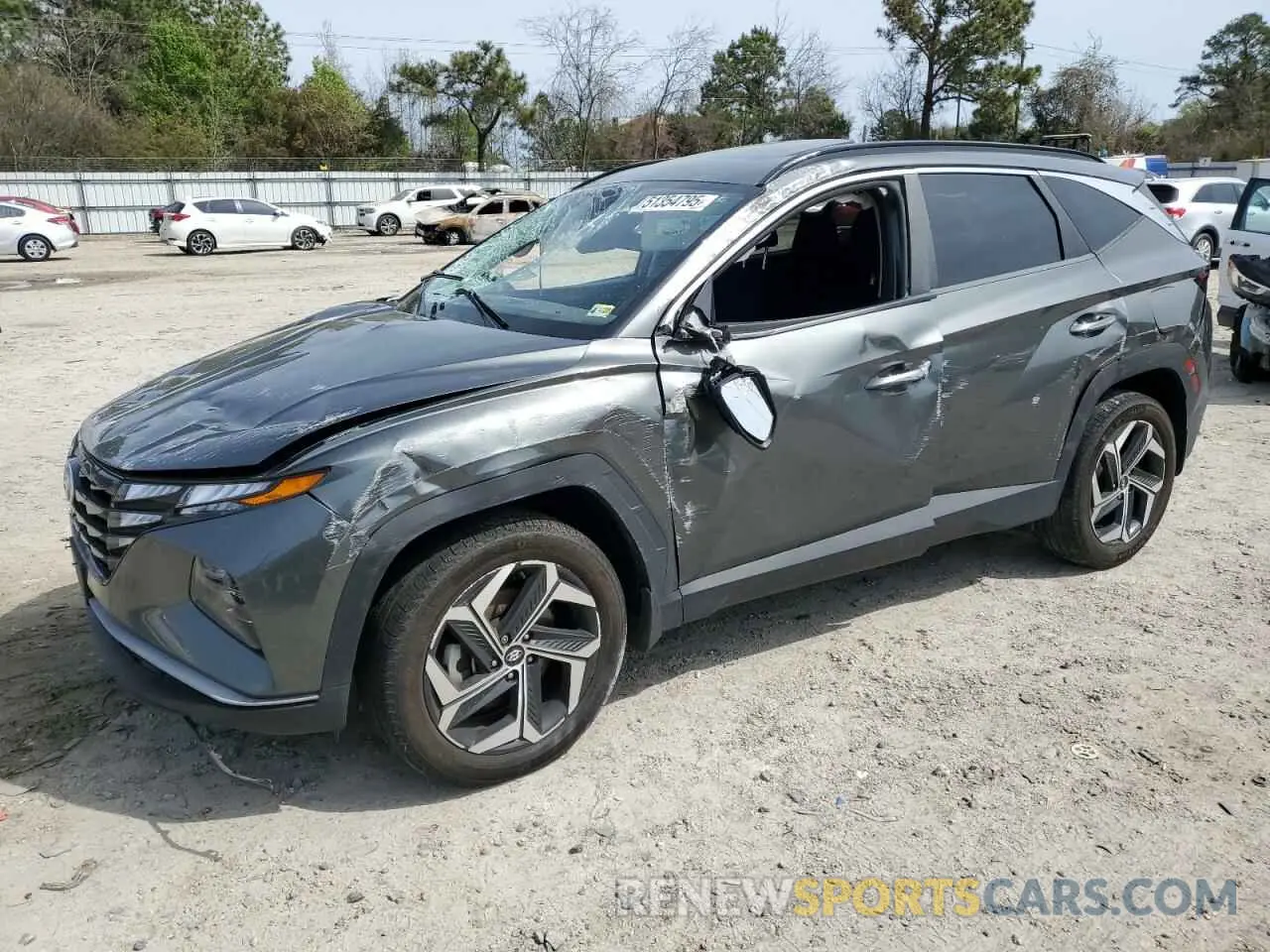 1 Фотография поврежденного автомобиля 5NMJFCAE3NH097586 HYUNDAI TUCSON 2022