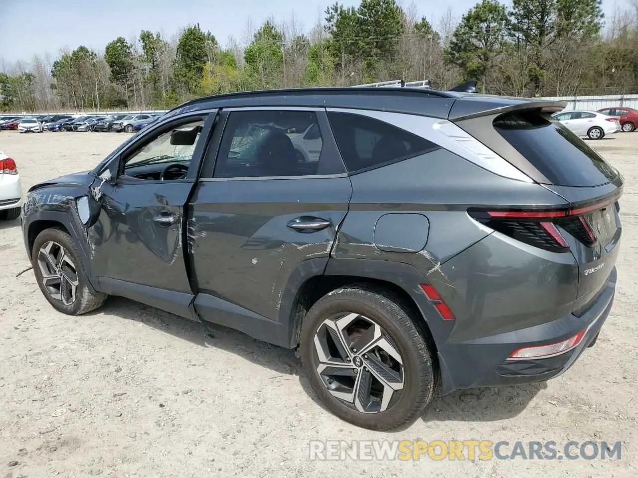 2 Фотография поврежденного автомобиля 5NMJFCAE3NH097586 HYUNDAI TUCSON 2022