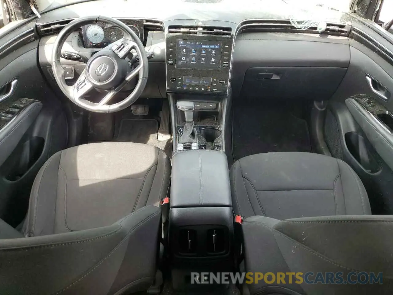 8 Фотография поврежденного автомобиля 5NMJFCAE3NH097586 HYUNDAI TUCSON 2022