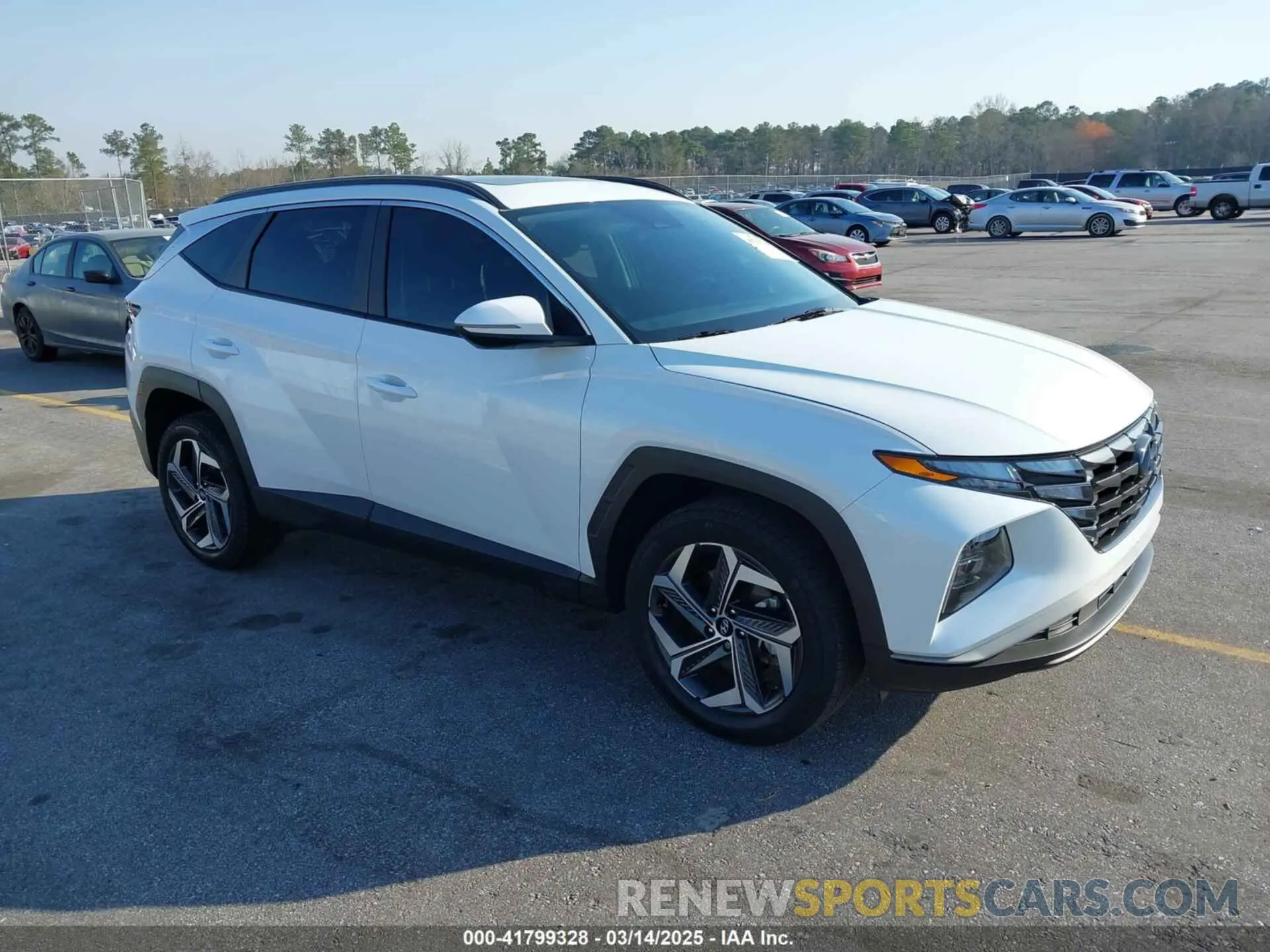 1 Фотография поврежденного автомобиля 5NMJFCAE4NH096155 HYUNDAI TUCSON 2022