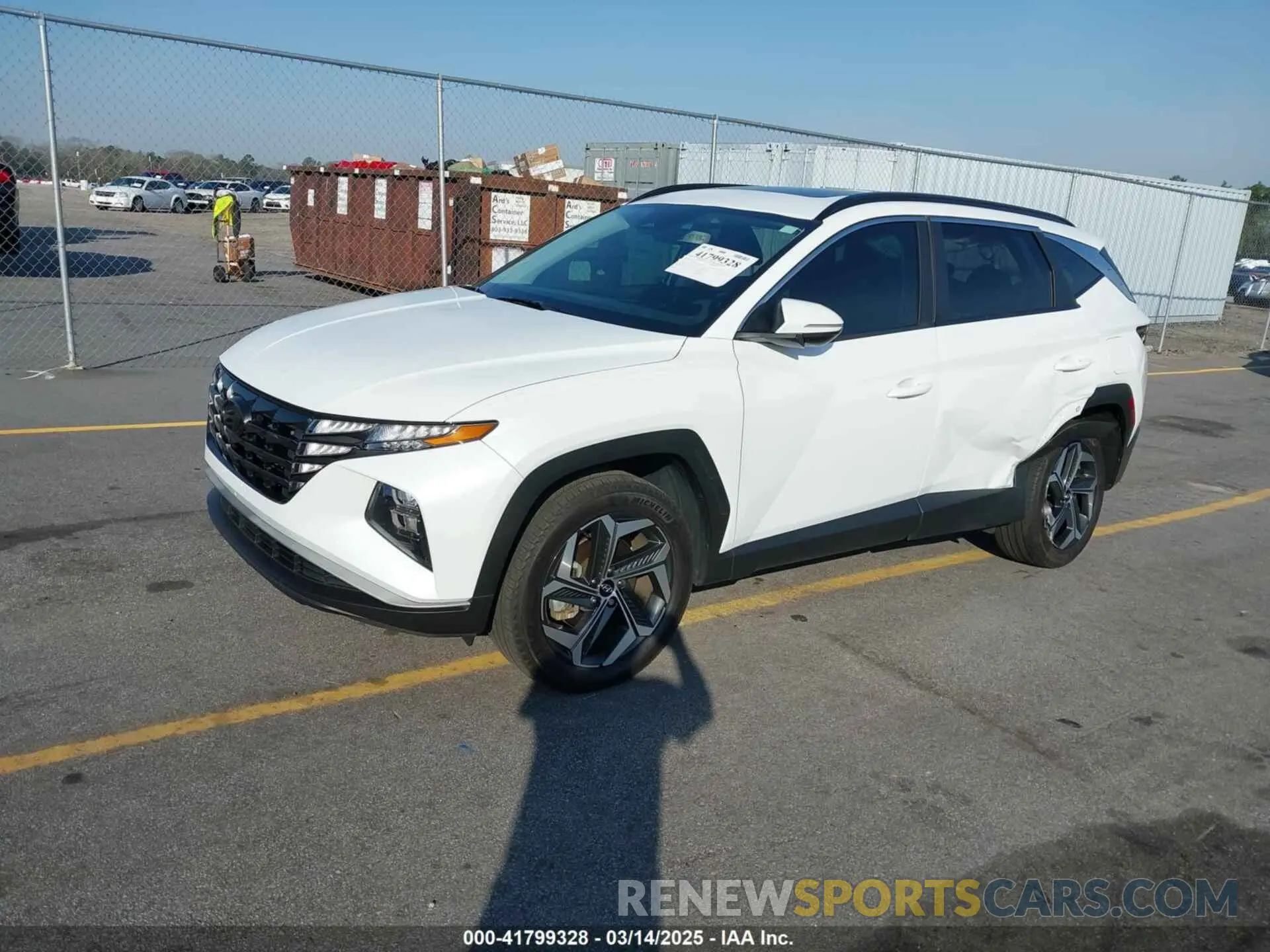 2 Фотография поврежденного автомобиля 5NMJFCAE4NH096155 HYUNDAI TUCSON 2022