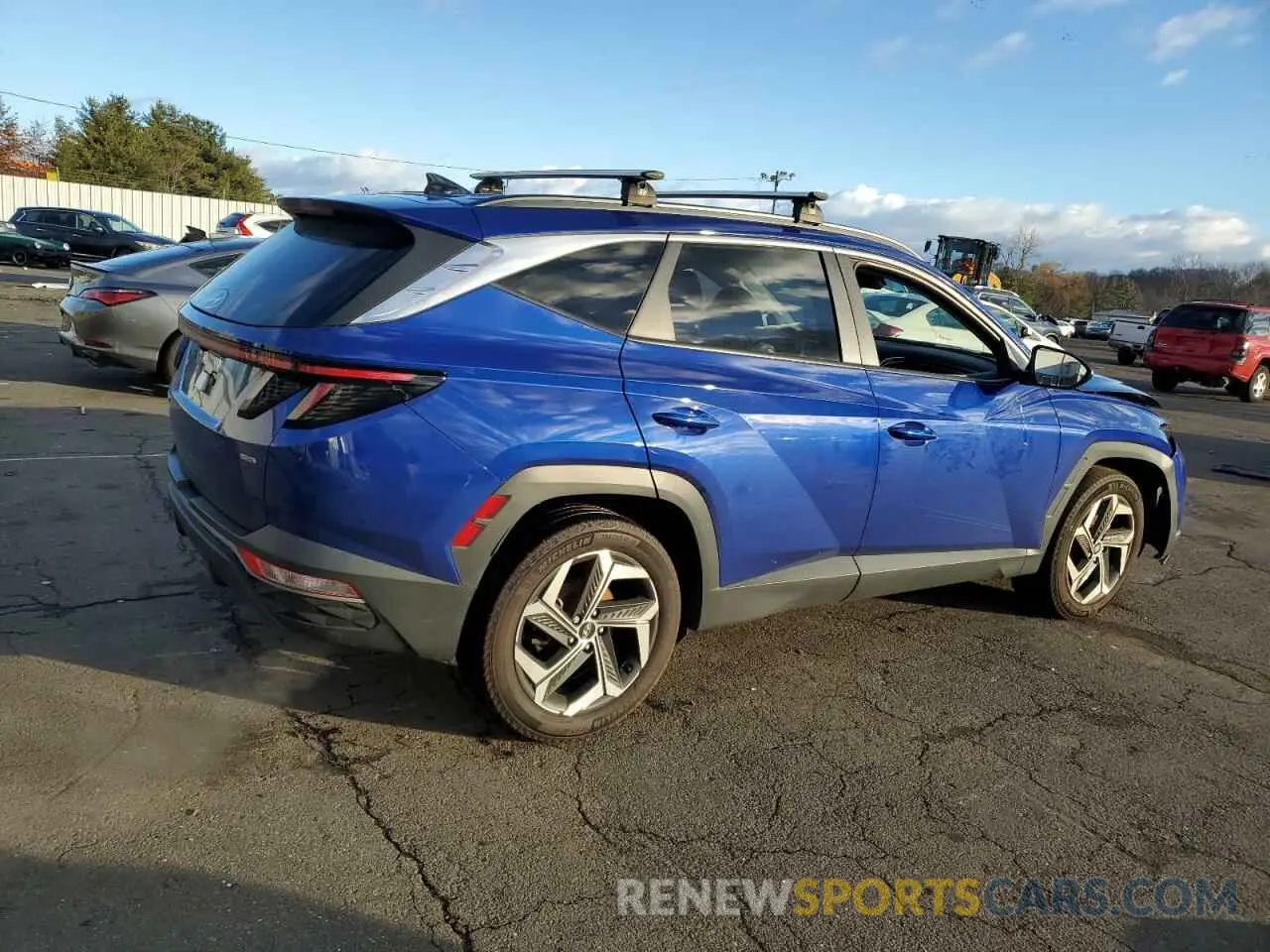 3 Фотография поврежденного автомобиля 5NMJFCAE4NH116985 HYUNDAI TUCSON 2022