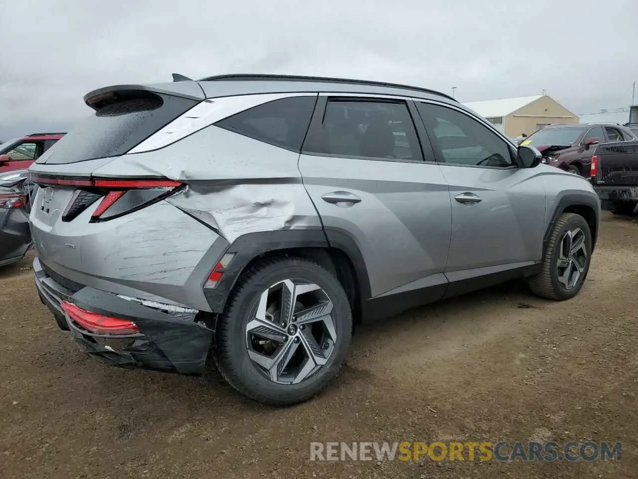 3 Фотография поврежденного автомобиля 5NMJFCAE6NH010103 HYUNDAI TUCSON 2022