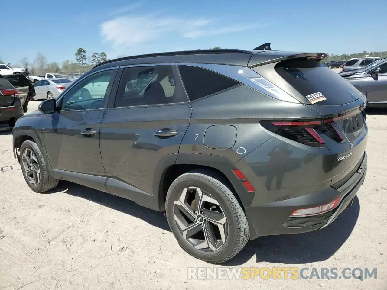 2 Photograph of a damaged car 5NMJFCAE6NH148871 HYUNDAI TUCSON 2022