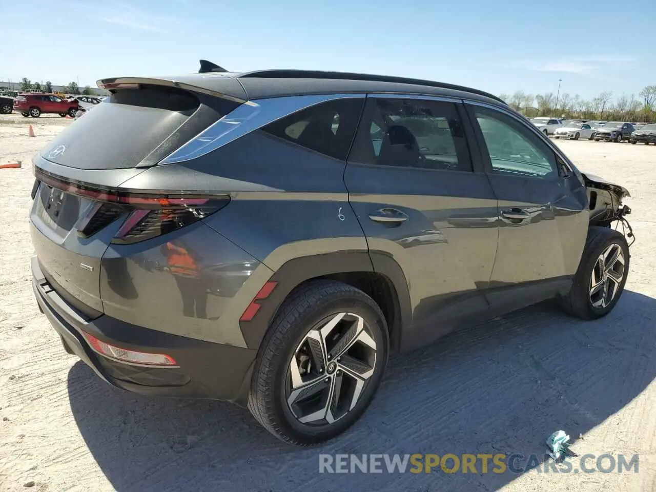 3 Photograph of a damaged car 5NMJFCAE6NH148871 HYUNDAI TUCSON 2022