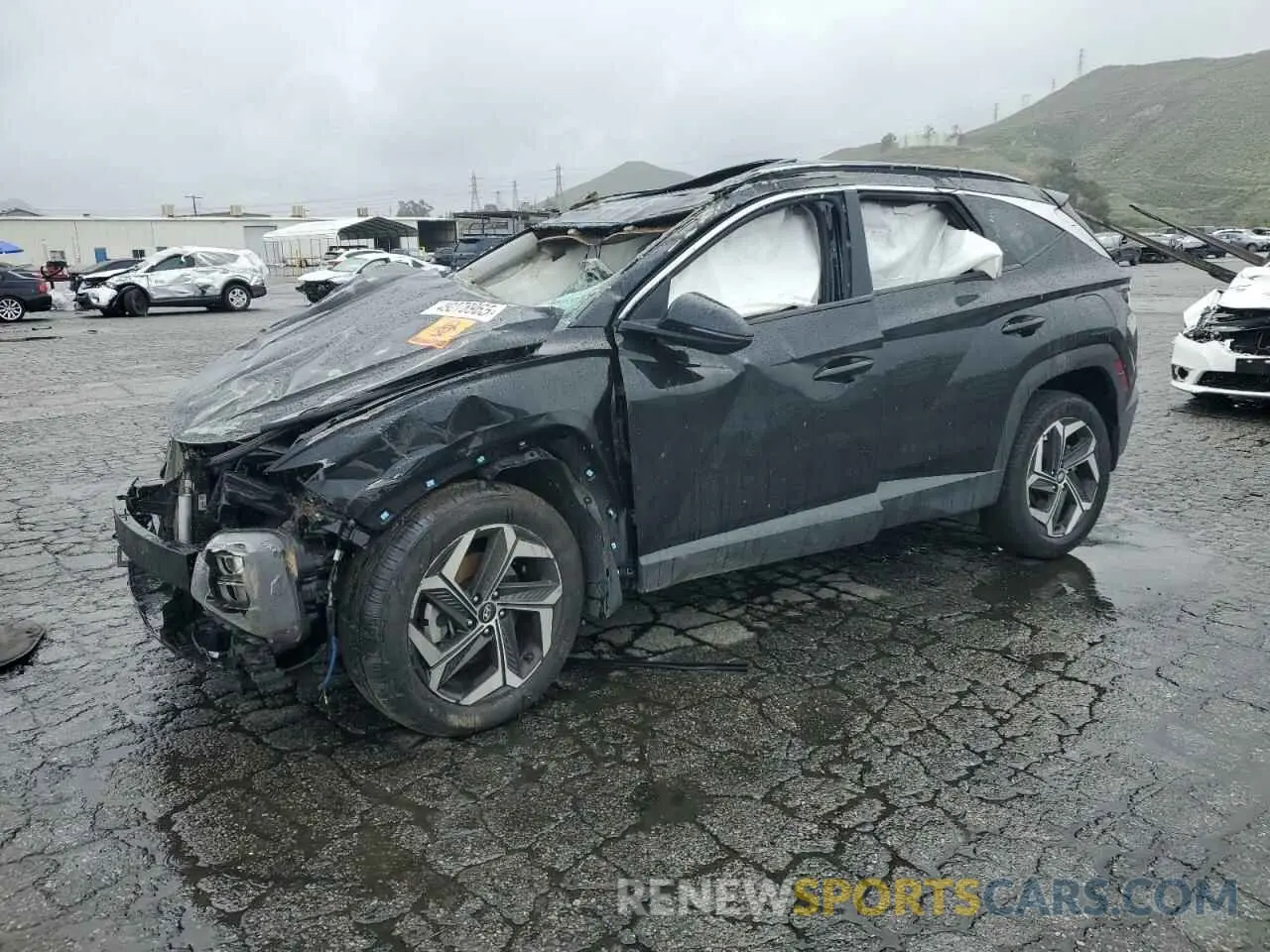1 Фотография поврежденного автомобиля 5NMJFCAE7NH043191 HYUNDAI TUCSON 2022