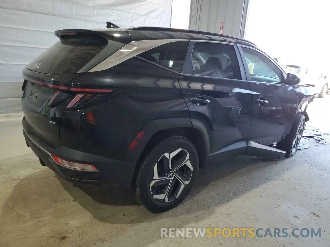 3 Фотография поврежденного автомобиля 5NMJFCAE7NH103373 HYUNDAI TUCSON 2022