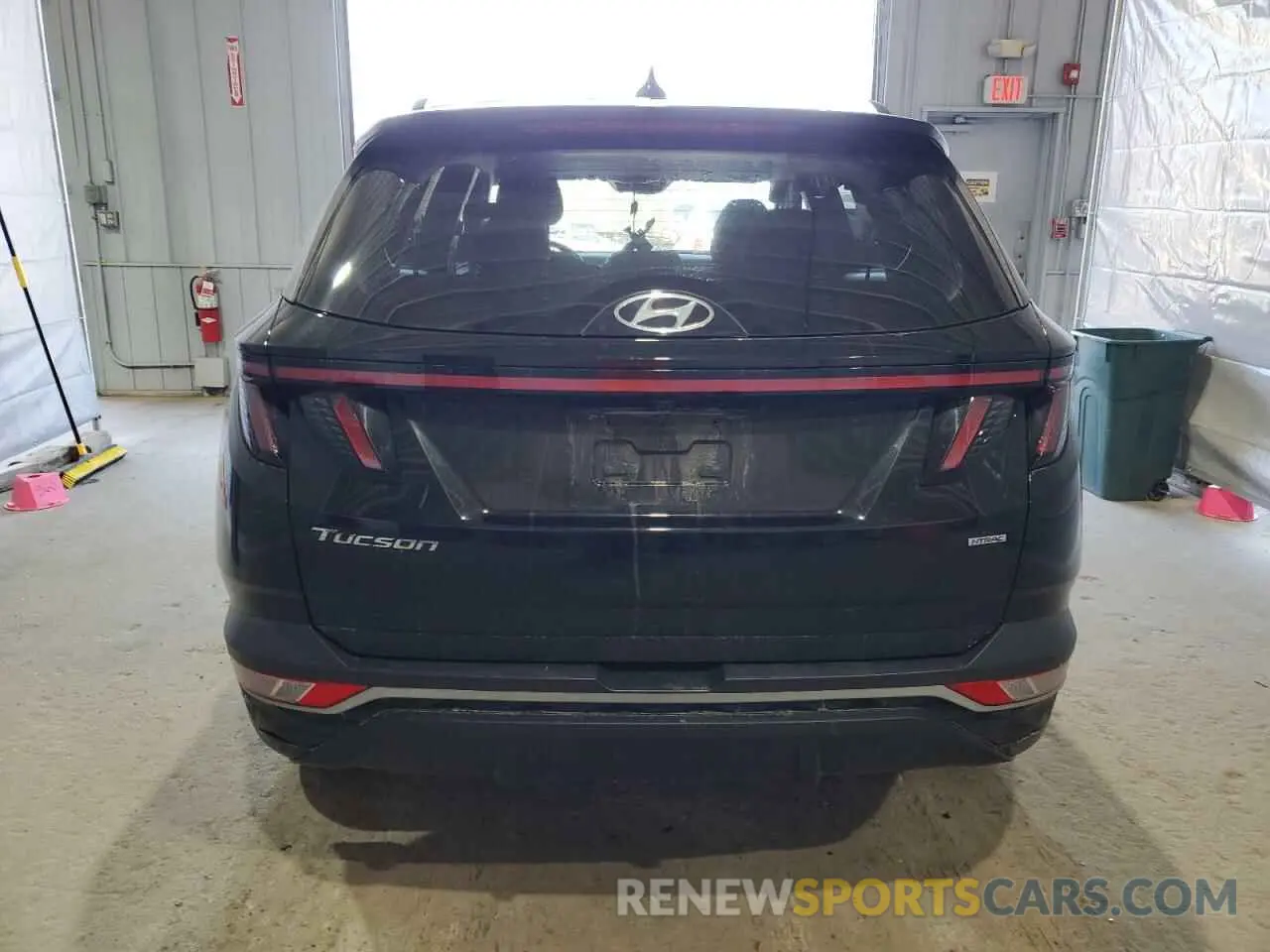 6 Фотография поврежденного автомобиля 5NMJFCAE7NH103373 HYUNDAI TUCSON 2022