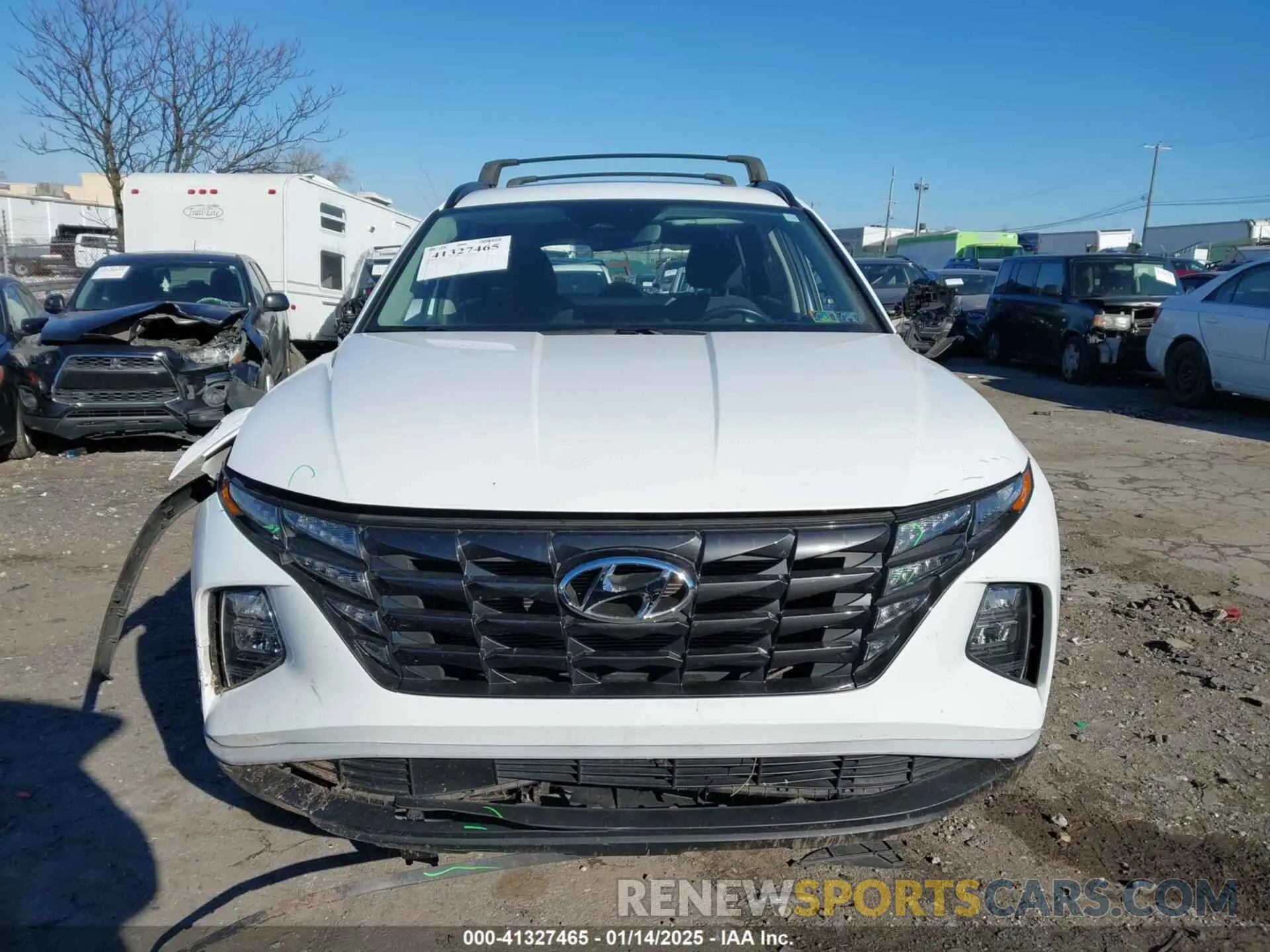 11 Photograph of a damaged car 5NMJFCAE8NH015285 HYUNDAI TUCSON 2022
