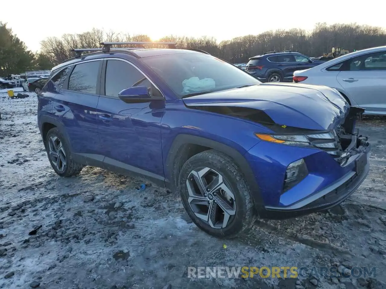 4 Фотография поврежденного автомобиля 5NMJFCAE8NH050828 HYUNDAI TUCSON 2022