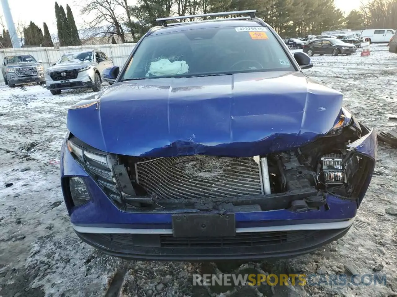 5 Фотография поврежденного автомобиля 5NMJFCAE8NH050828 HYUNDAI TUCSON 2022