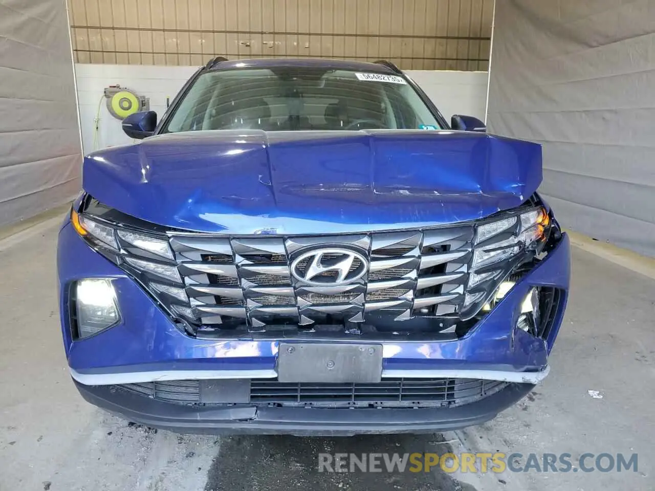 5 Photograph of a damaged car 5NMJFCAE9NH035867 HYUNDAI TUCSON 2022
