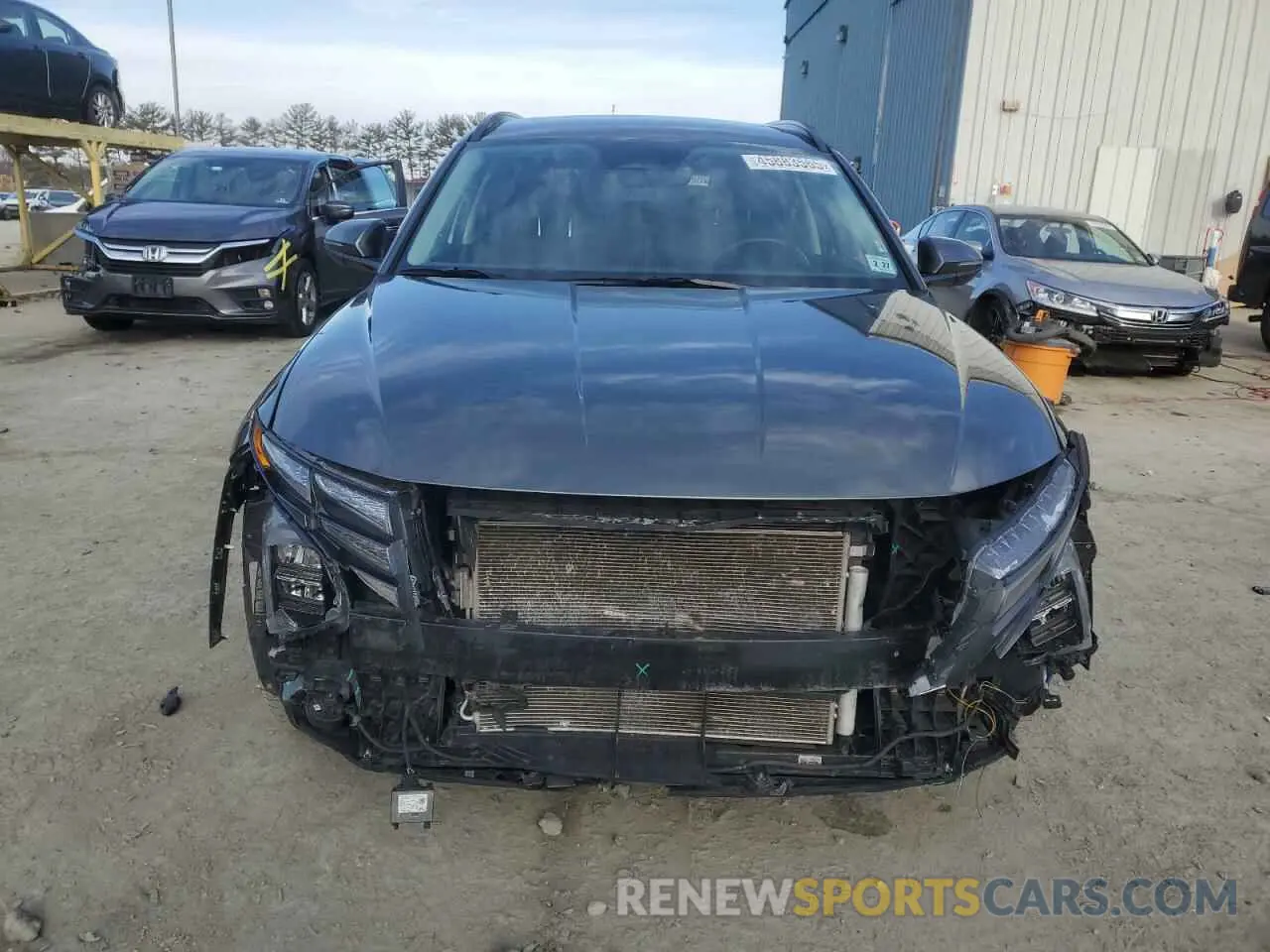 5 Photograph of a damaged car 5NMJFCAE9NH089556 HYUNDAI TUCSON 2022