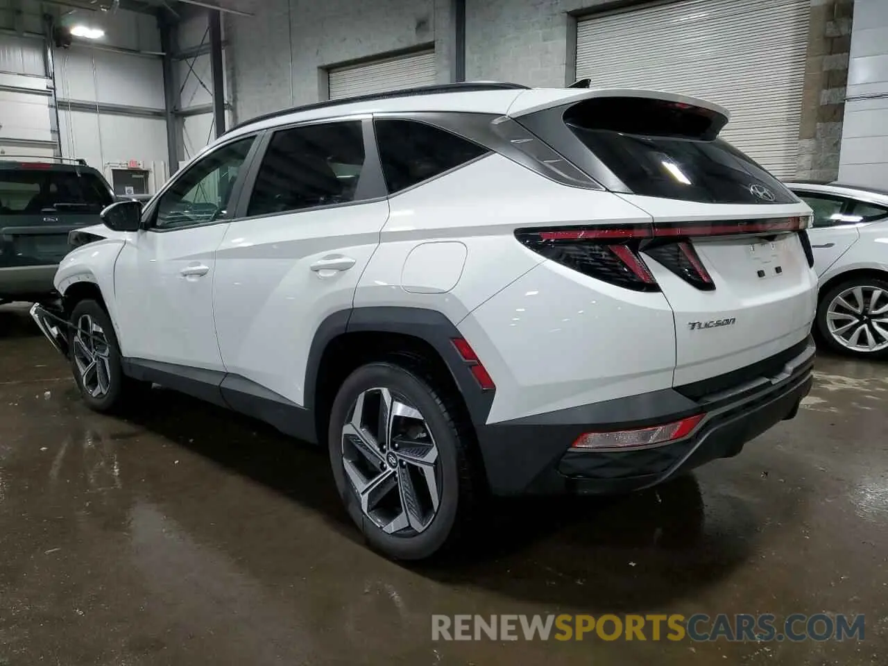 2 Photograph of a damaged car 5NMJFCAEXNH011643 HYUNDAI TUCSON 2022