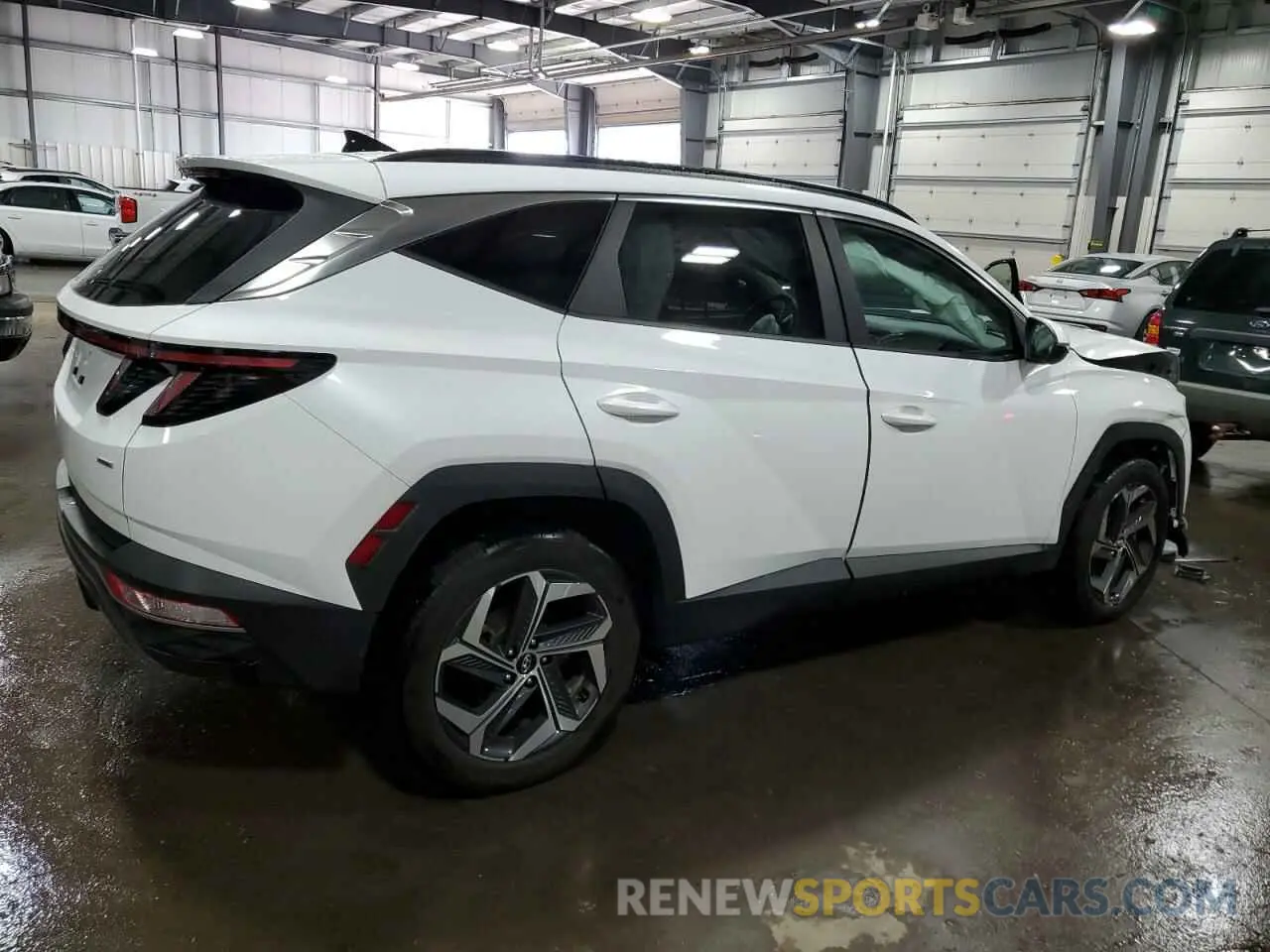 3 Photograph of a damaged car 5NMJFCAEXNH011643 HYUNDAI TUCSON 2022
