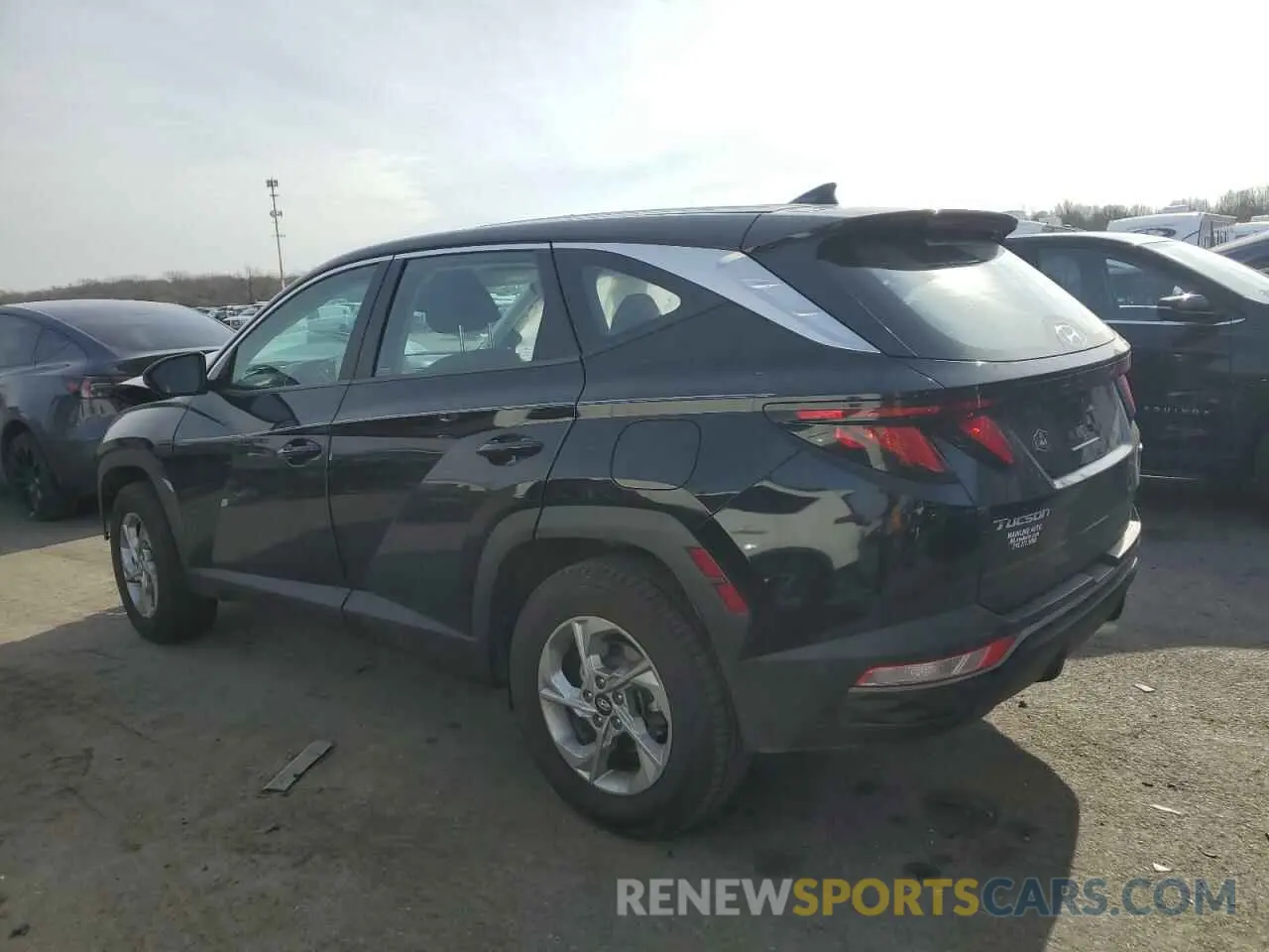 2 Photograph of a damaged car KM8JACAE9NU019879 HYUNDAI TUCSON 2022