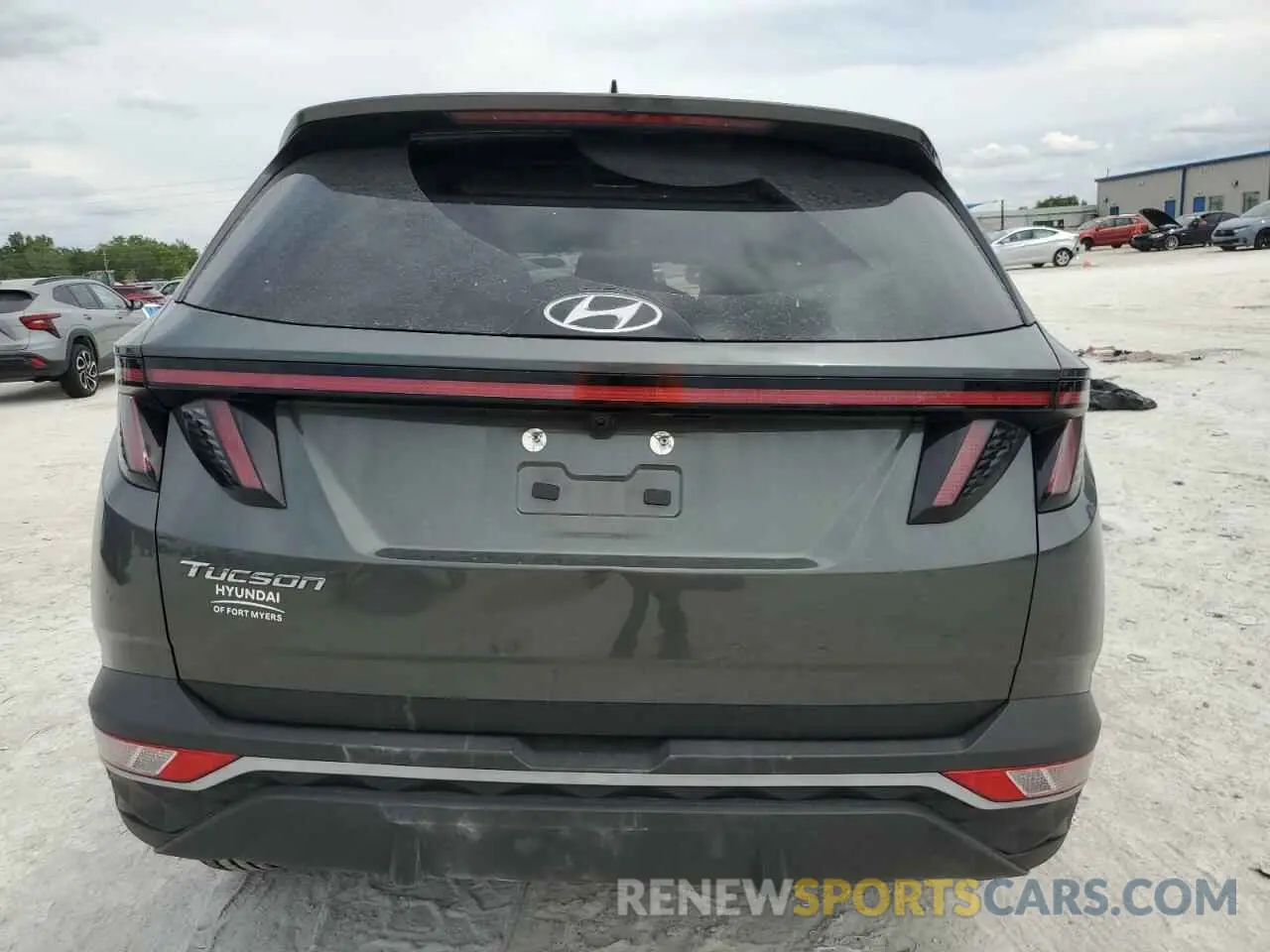 6 Photograph of a damaged car KM8JB3AE1NU021123 HYUNDAI TUCSON 2022