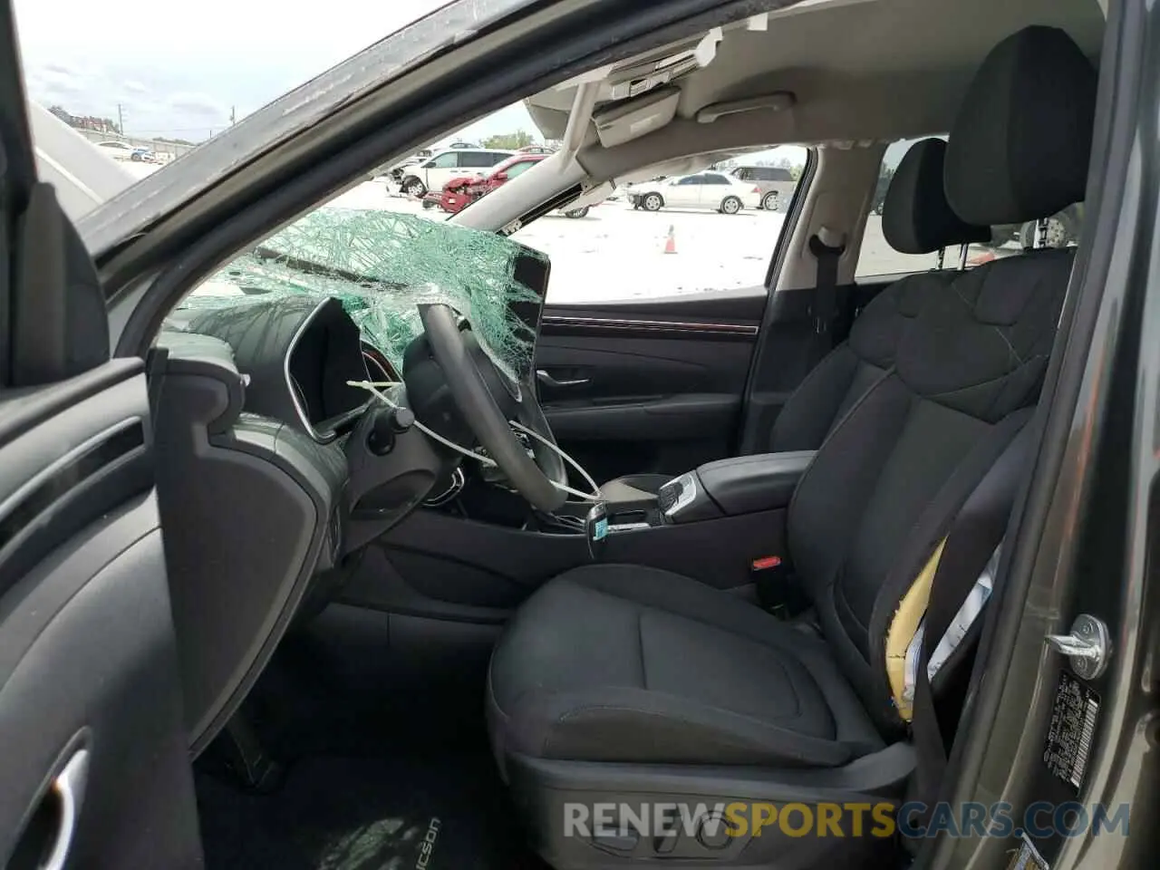 7 Photograph of a damaged car KM8JB3AE1NU021123 HYUNDAI TUCSON 2022