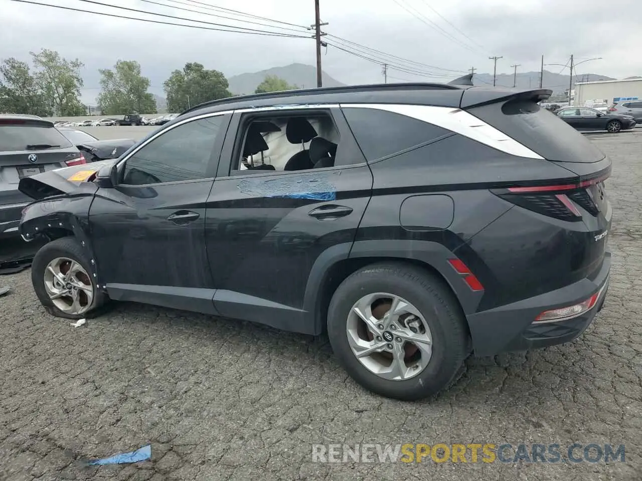 2 Фотография поврежденного автомобиля KM8JB3AE1NU021591 HYUNDAI TUCSON 2022