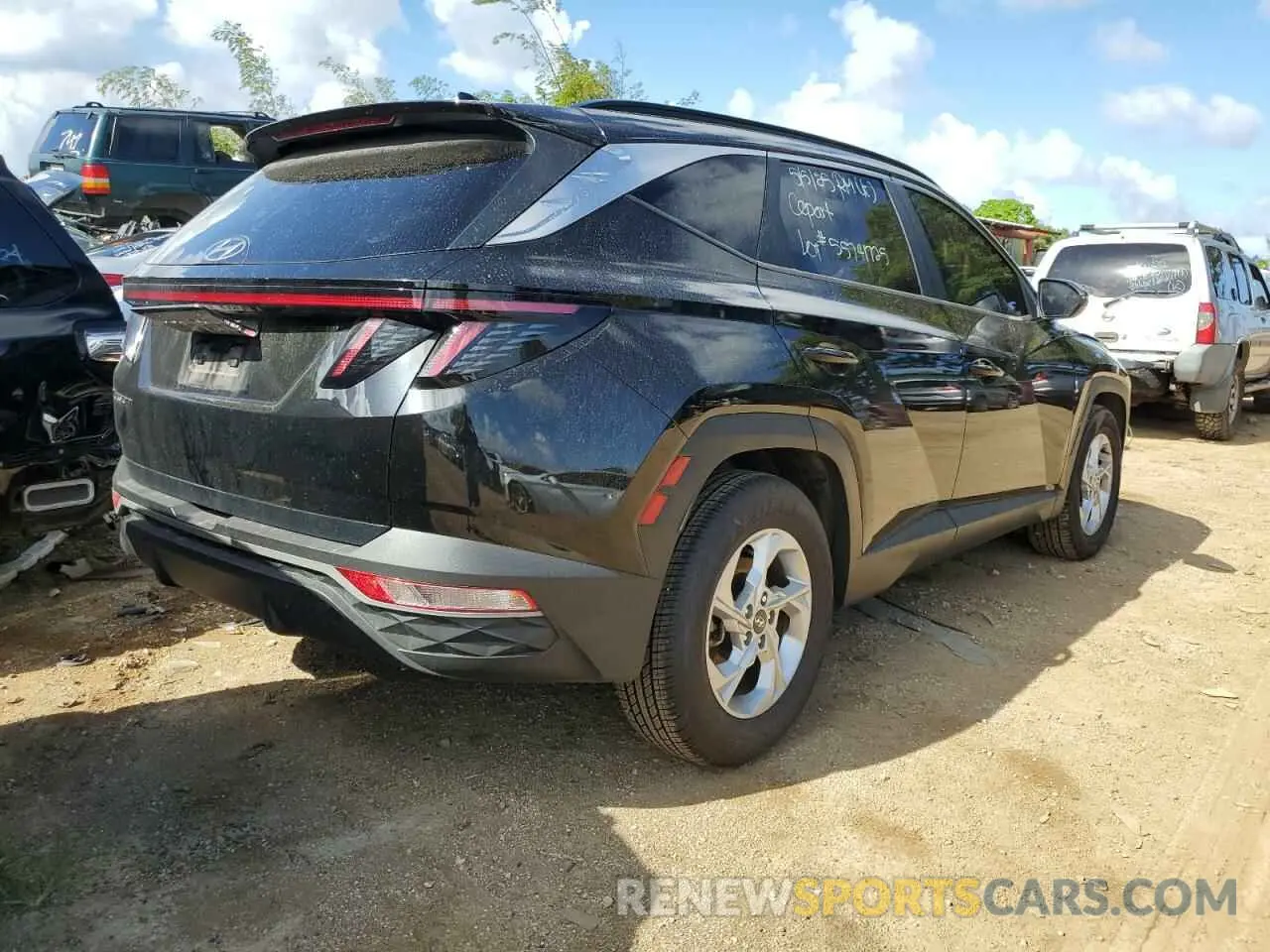 3 Photograph of a damaged car KM8JB3AE6NU070656 HYUNDAI TUCSON 2022