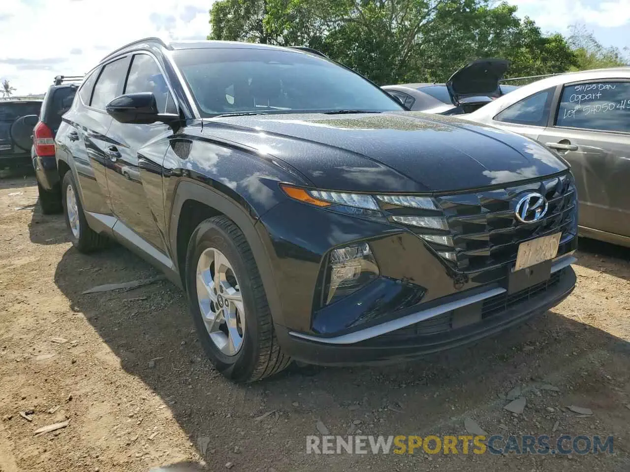 4 Photograph of a damaged car KM8JB3AE6NU070656 HYUNDAI TUCSON 2022