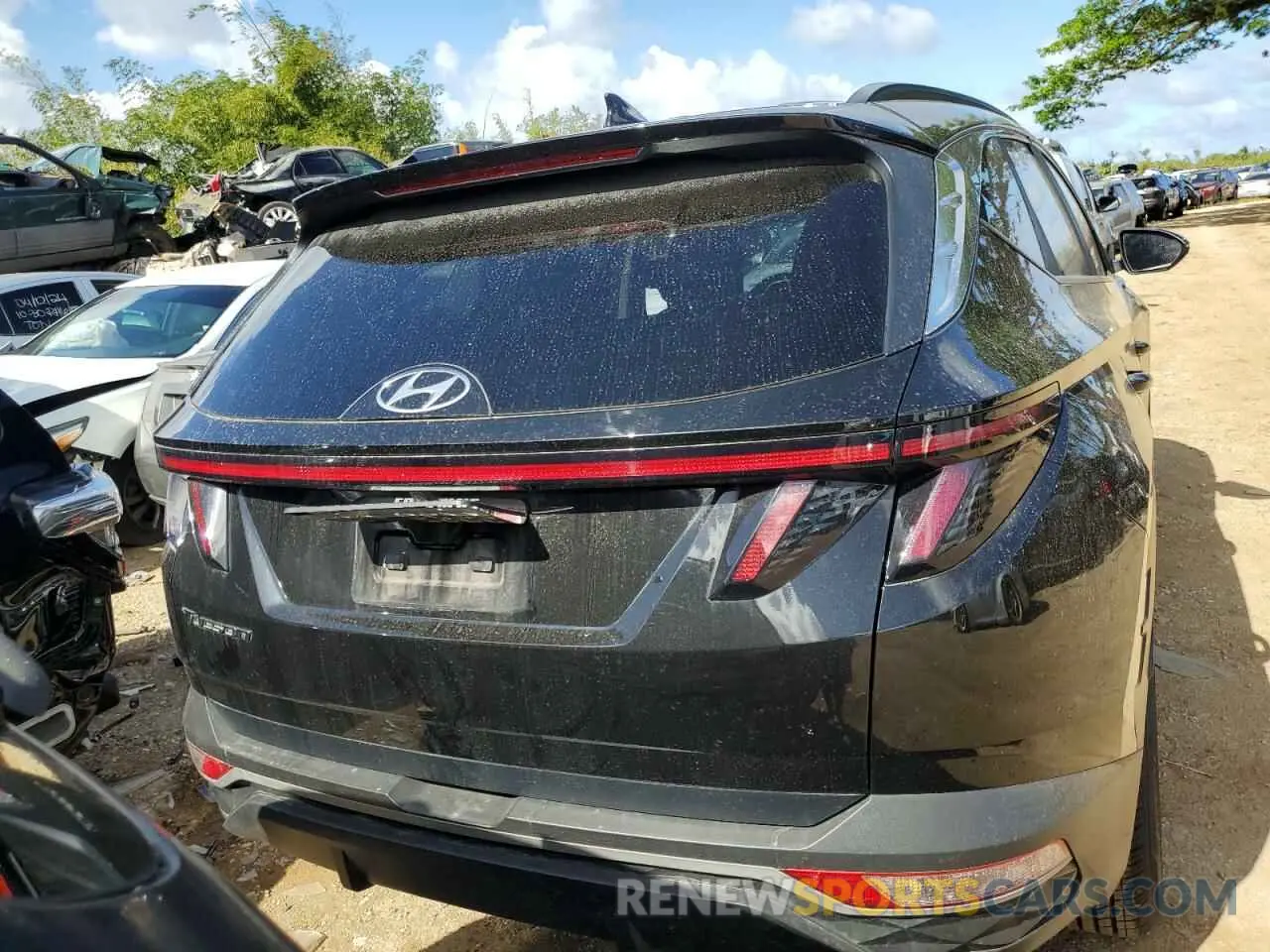 6 Photograph of a damaged car KM8JB3AE6NU070656 HYUNDAI TUCSON 2022