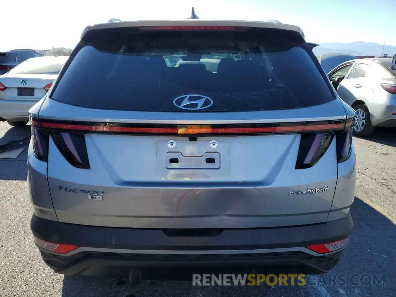 6 Photograph of a damaged car KM8JBCA11NU053146 HYUNDAI TUCSON 2022