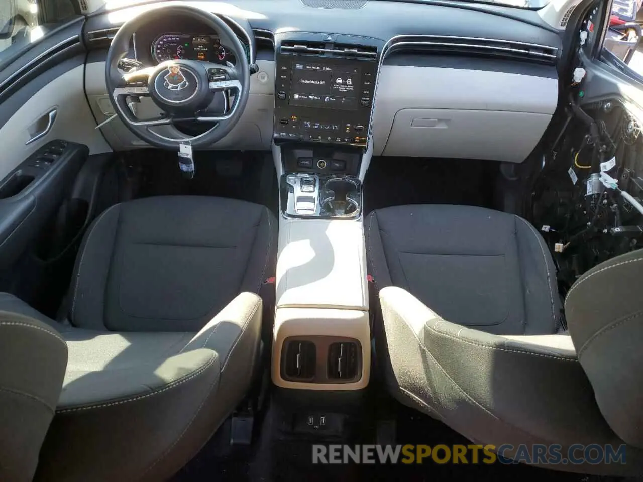 8 Photograph of a damaged car KM8JBCA11NU053146 HYUNDAI TUCSON 2022