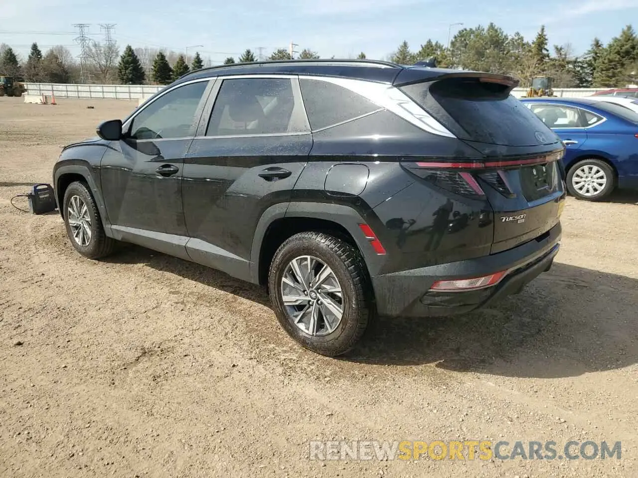 2 Photograph of a damaged car KM8JBCA16NU014097 HYUNDAI TUCSON 2022