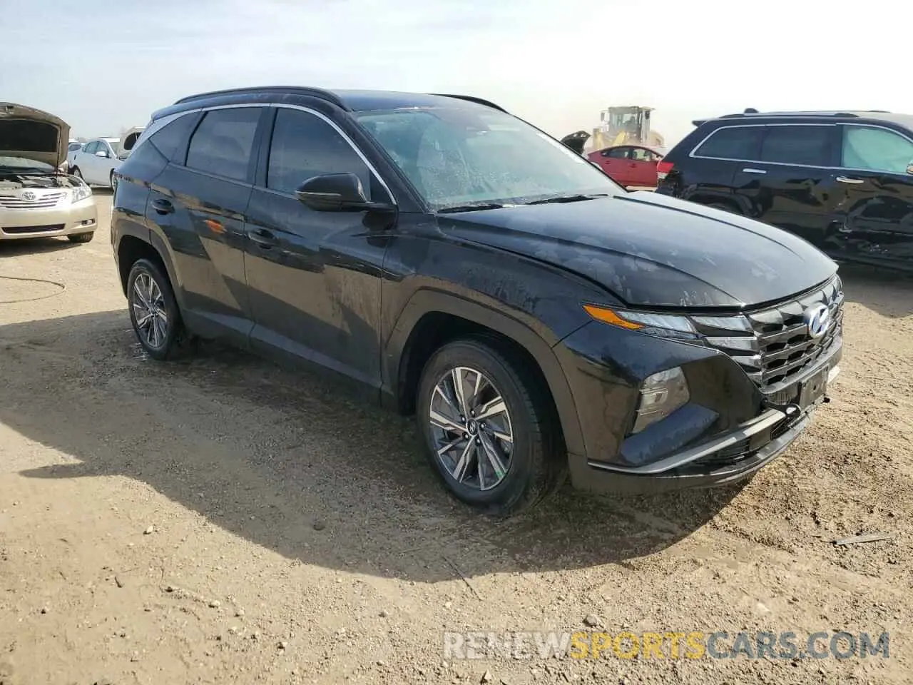 4 Photograph of a damaged car KM8JBCA16NU014097 HYUNDAI TUCSON 2022