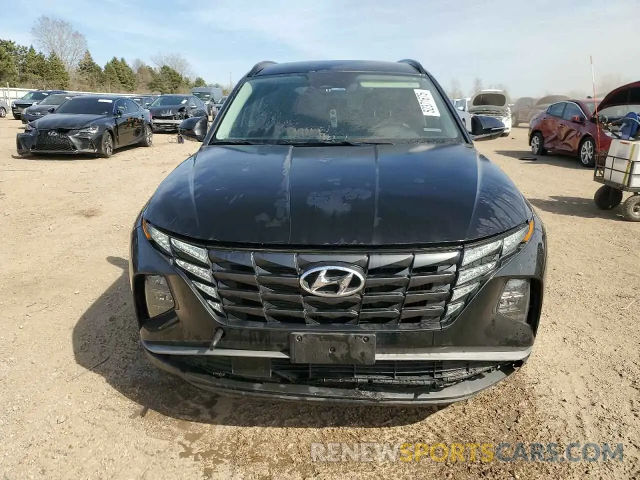 5 Photograph of a damaged car KM8JBCA16NU014097 HYUNDAI TUCSON 2022