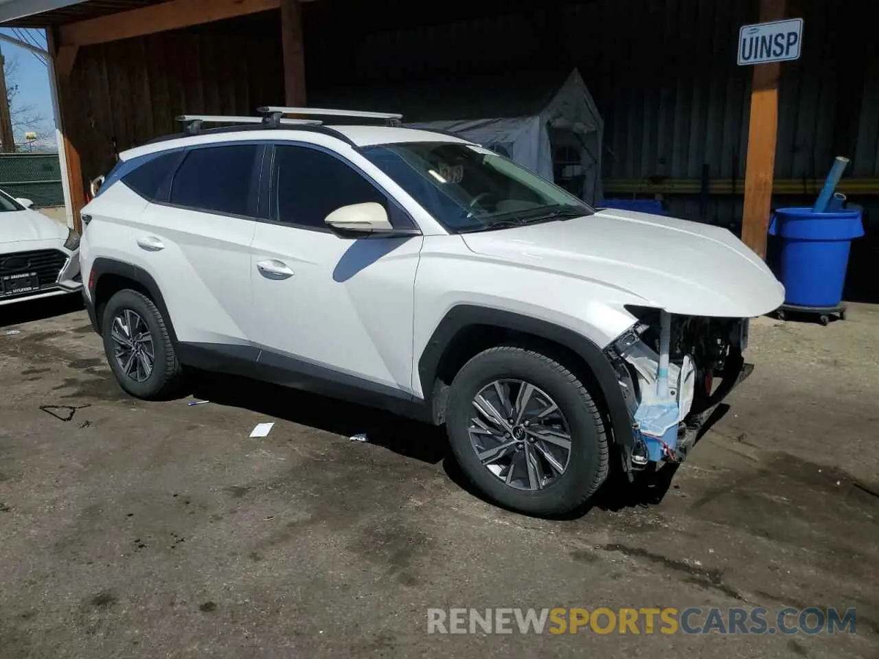 4 Фотография поврежденного автомобиля KM8JBCA19NU032500 HYUNDAI TUCSON 2022