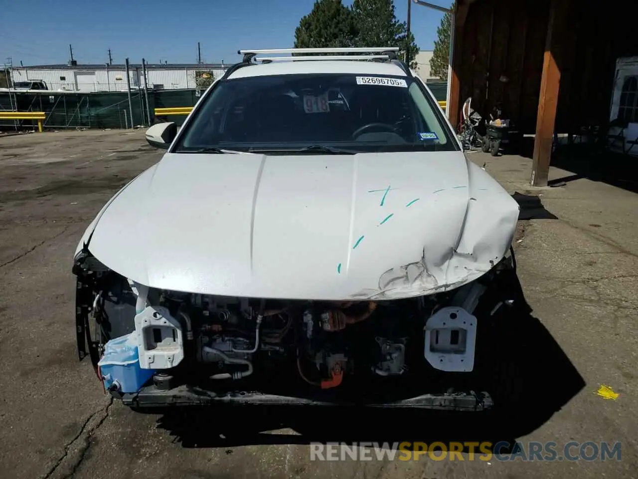5 Фотография поврежденного автомобиля KM8JBCA19NU032500 HYUNDAI TUCSON 2022