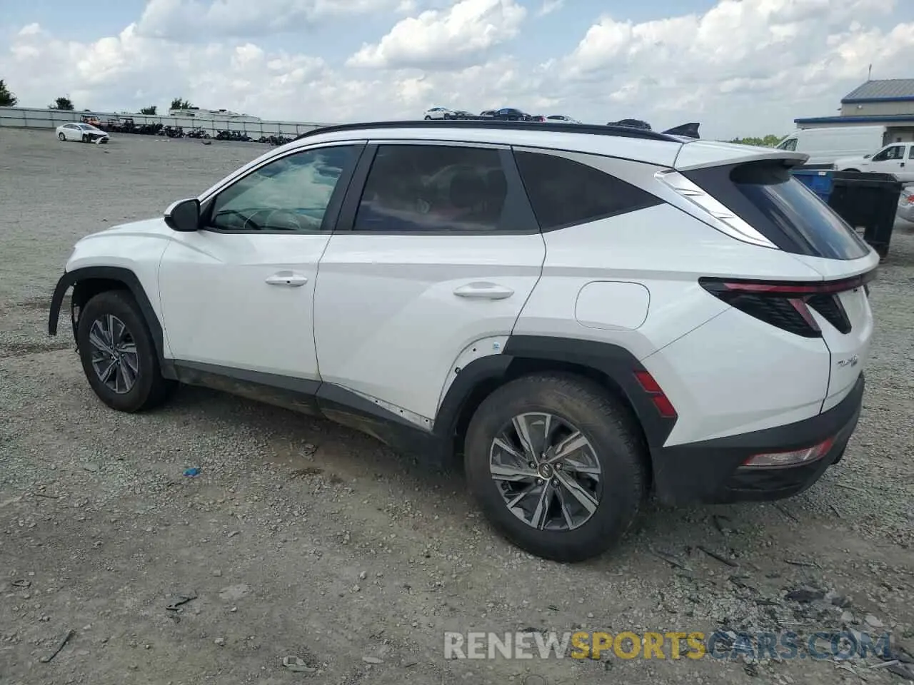 2 Photograph of a damaged car KM8JBCA1XNU022364 HYUNDAI TUCSON 2022